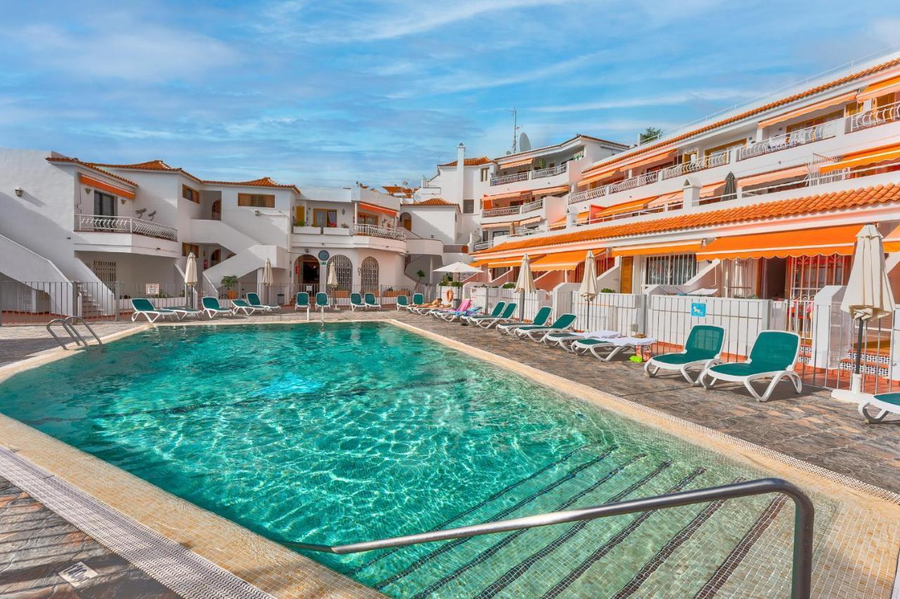 Apartment With Terrace And Pool, Los Cristianos Los Cristianos (Tenerife) Eksteriør bilde